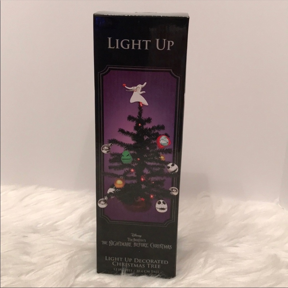 Nightmare Before Christmas Black Tree
